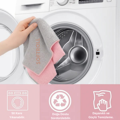 Softroll CleanX™ Mikrofiber Rulo Havlu