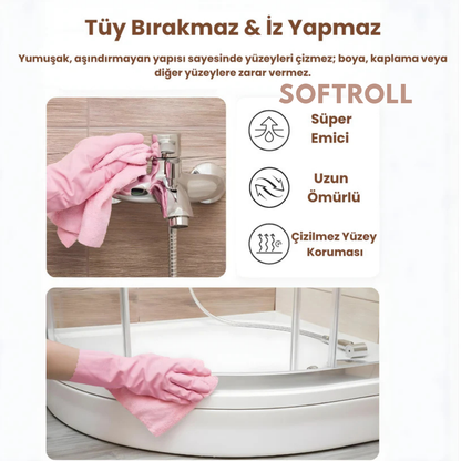 Softroll CleanX™ Mikrofiber Rulo Havlu